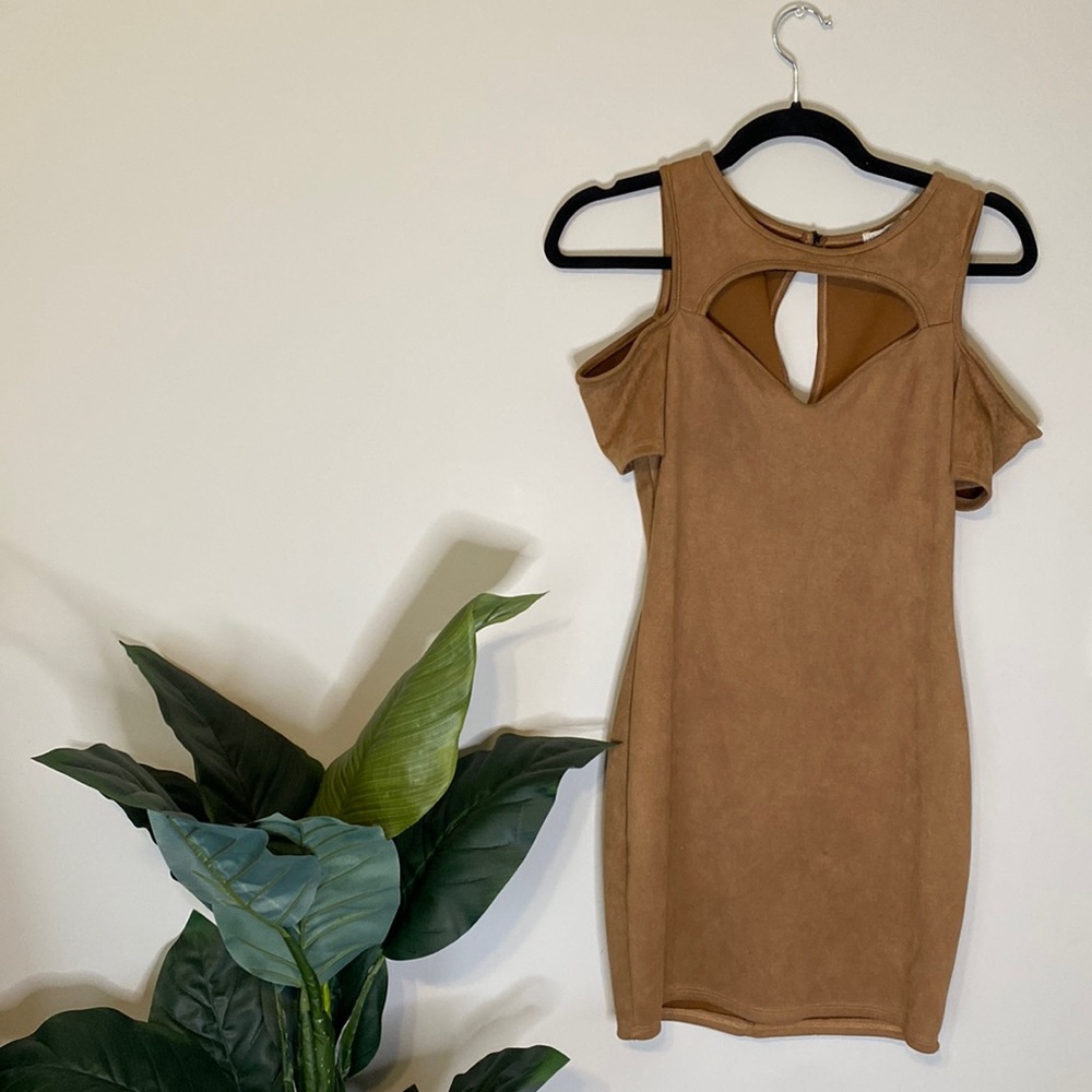 Brown Suede, Charlotte Russe, Size Small